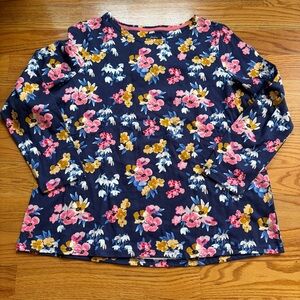 Joules harbour print floral top size 18